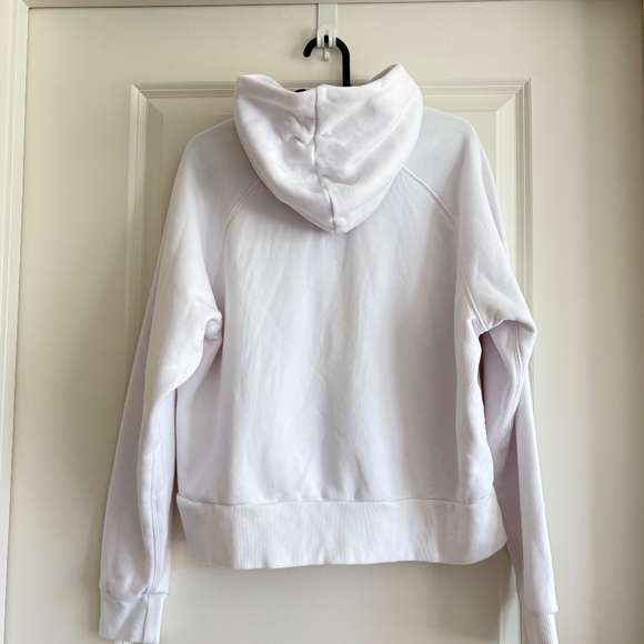 Vuori Restore Half Zip Hoodie White Size M - Picture 9 of 14
